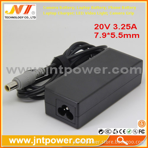 Manufacturer For Lenovo Ibm Laptop Adapter 20v 3.25a 65w 